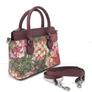 GUCCI shoulder bag pink beige